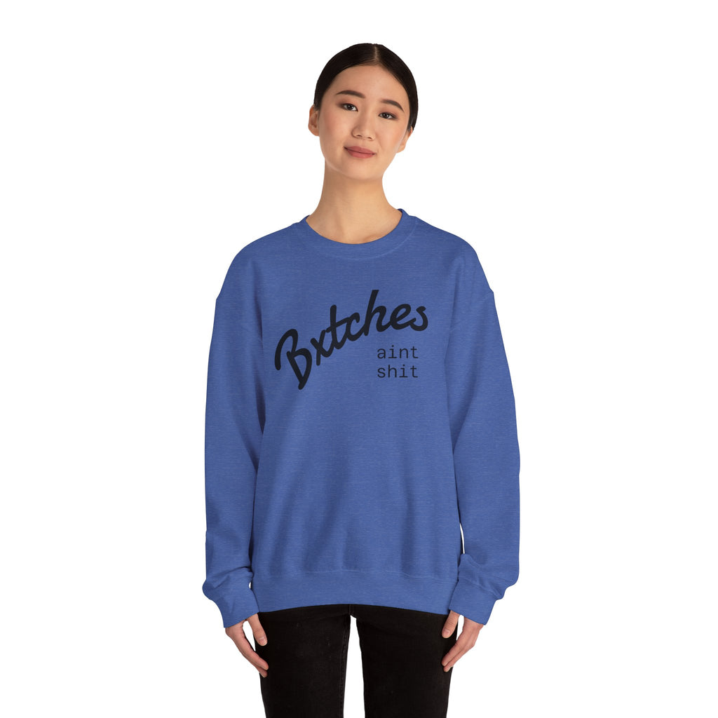 Crewneck Sweatshirt — BXXXXX AINT SXXX Graphic Pullover