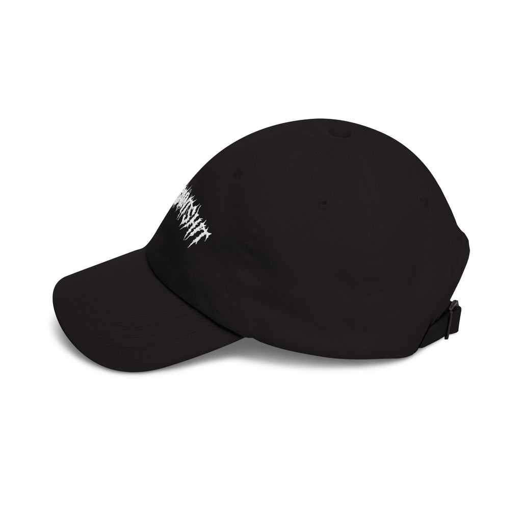BXTCHESAINTSHIT Death Metal Band Logo Dad Hat