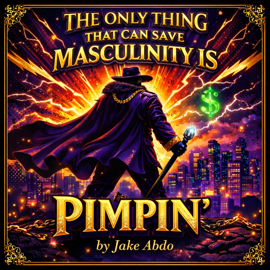 The Only Thing that can Save Masculinity is Pimpin’