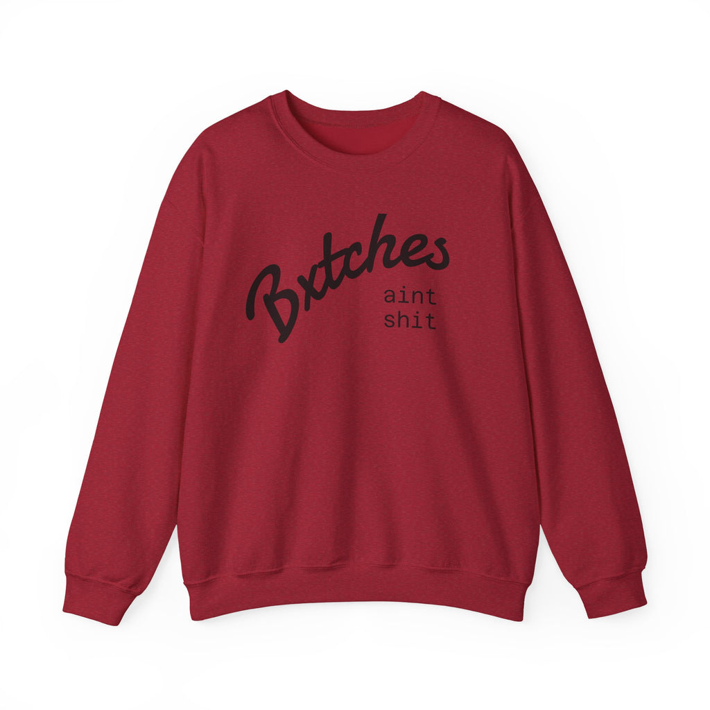Crewneck Sweatshirt — BXXXXX AINT SXXX Graphic Pullover