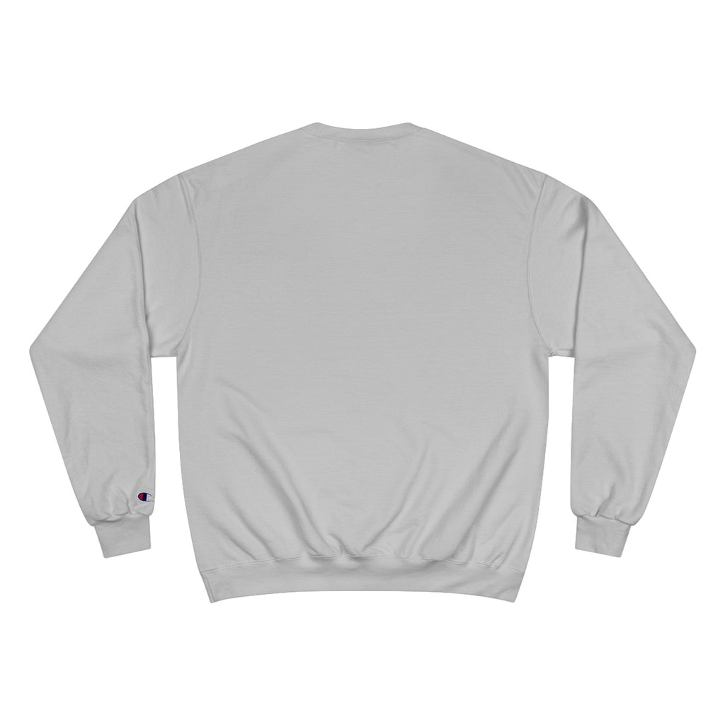 Champion Sweatshirt – "what's my favorite word" Line Art Hip-Hop Pullover