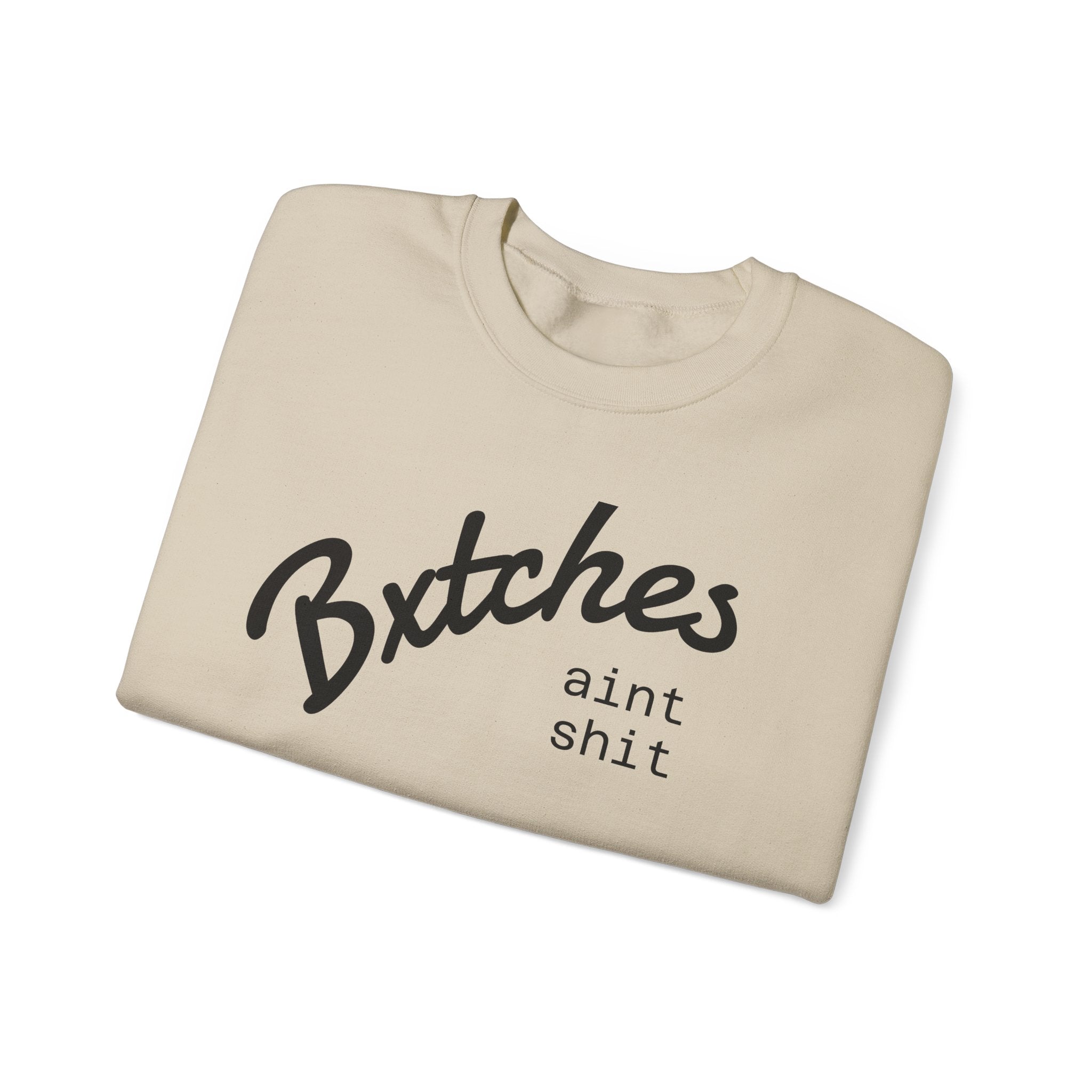 Crewneck Sweatshirt — BXXXXX AINT SXXX Graphic Pullover