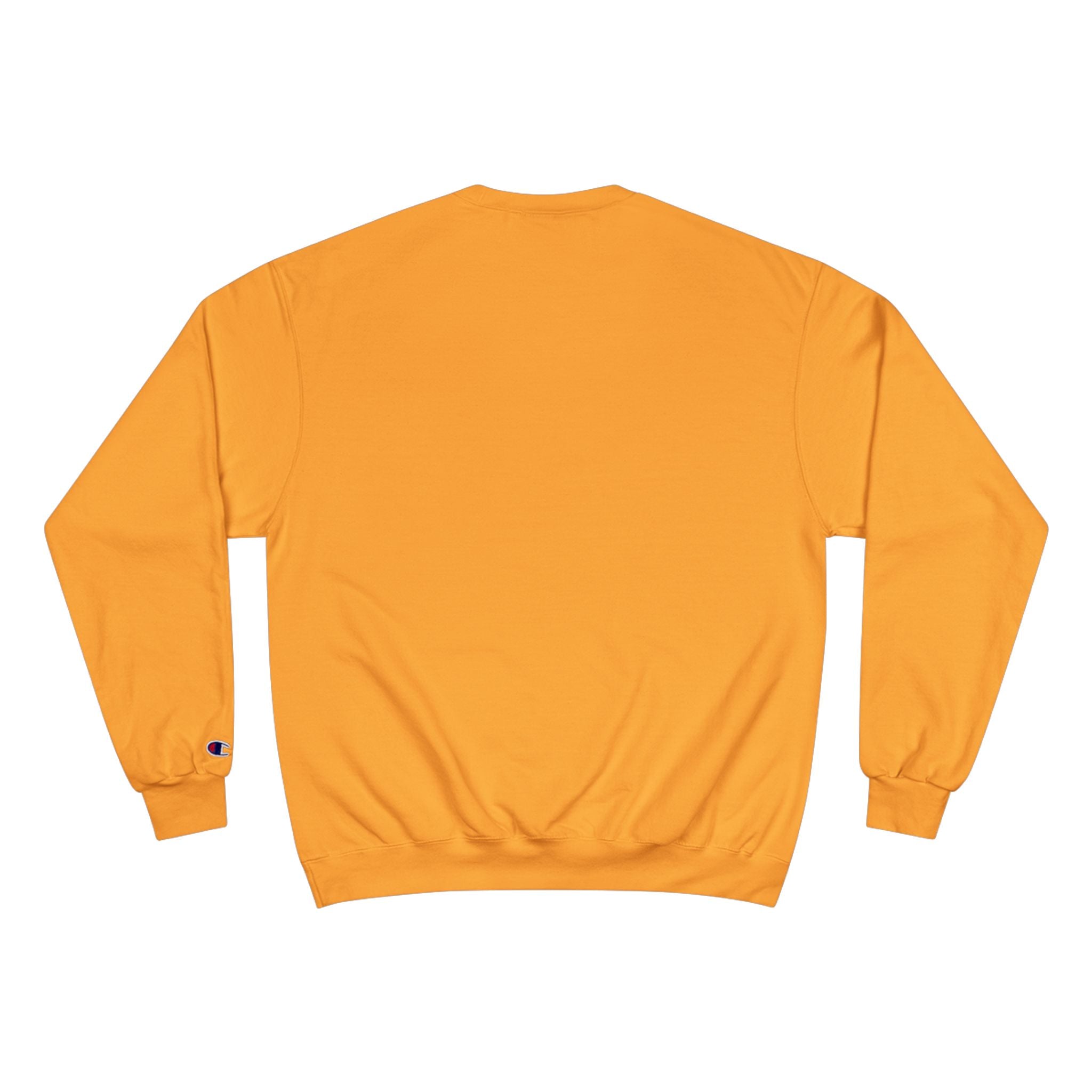 Champion Sweatshirt – "what's my favorite word" Line Art Hip-Hop Pullover
